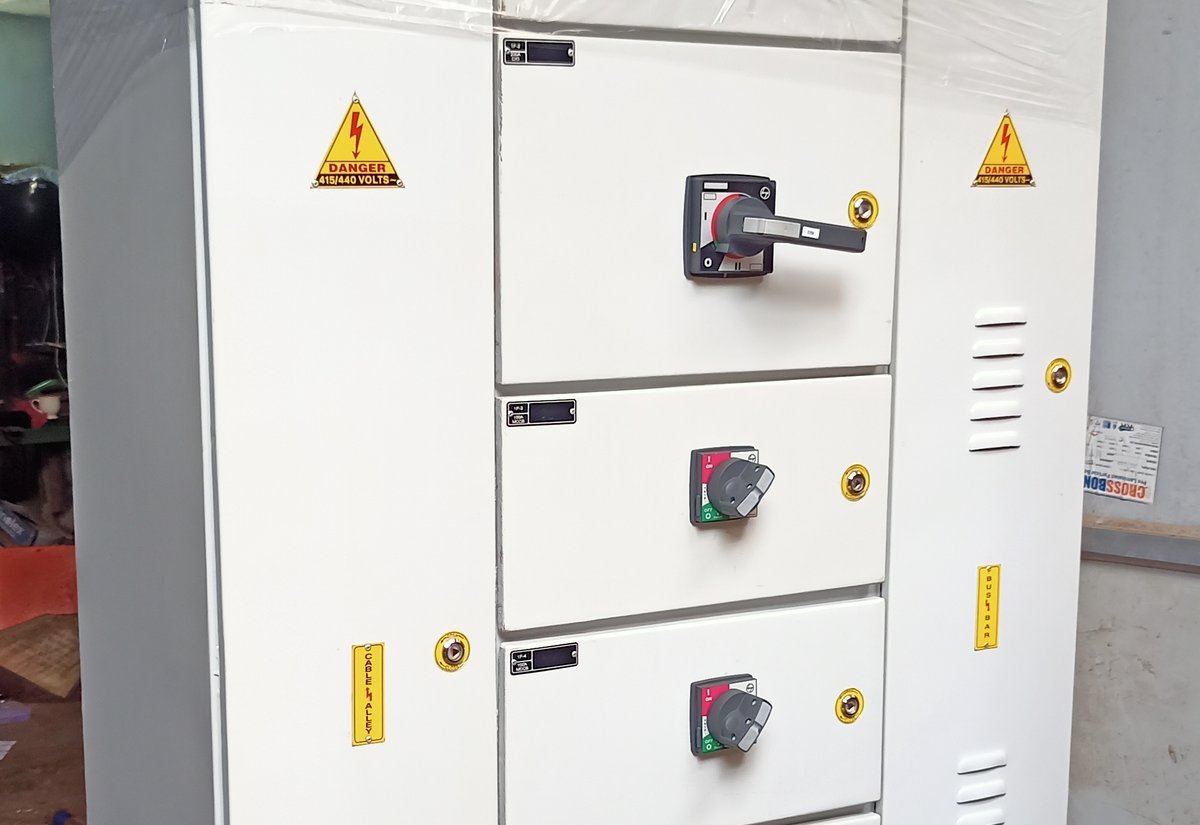 LT distribution board with MCCB and switch disconnectors