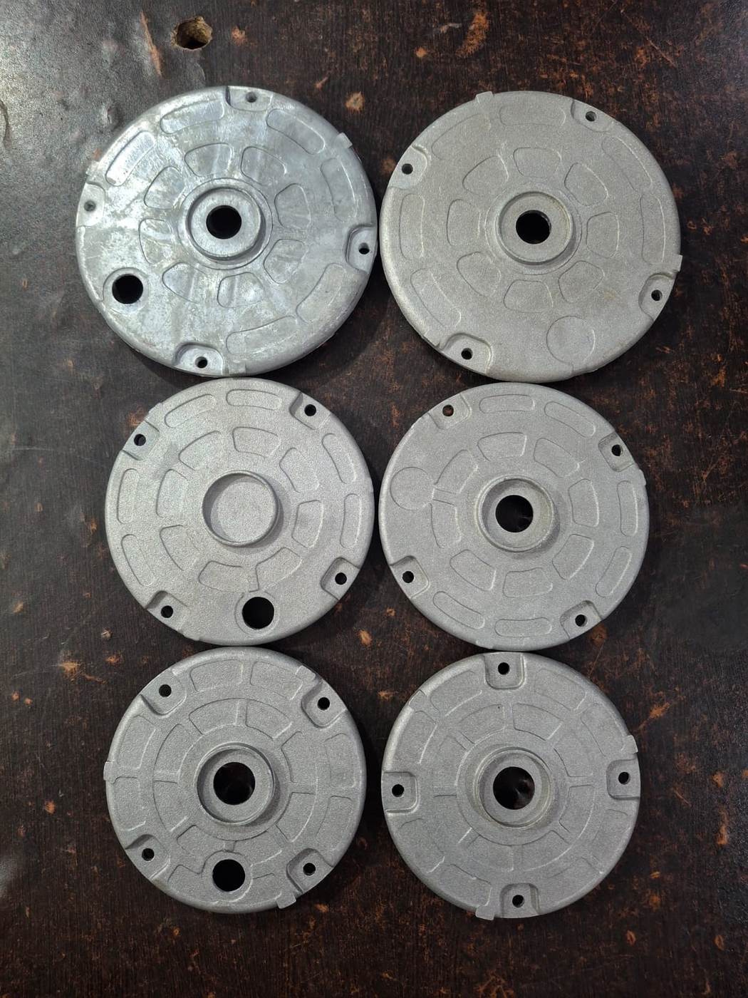 End shield and cooler motor spare parts manufactured by FutureTech, Faridabad