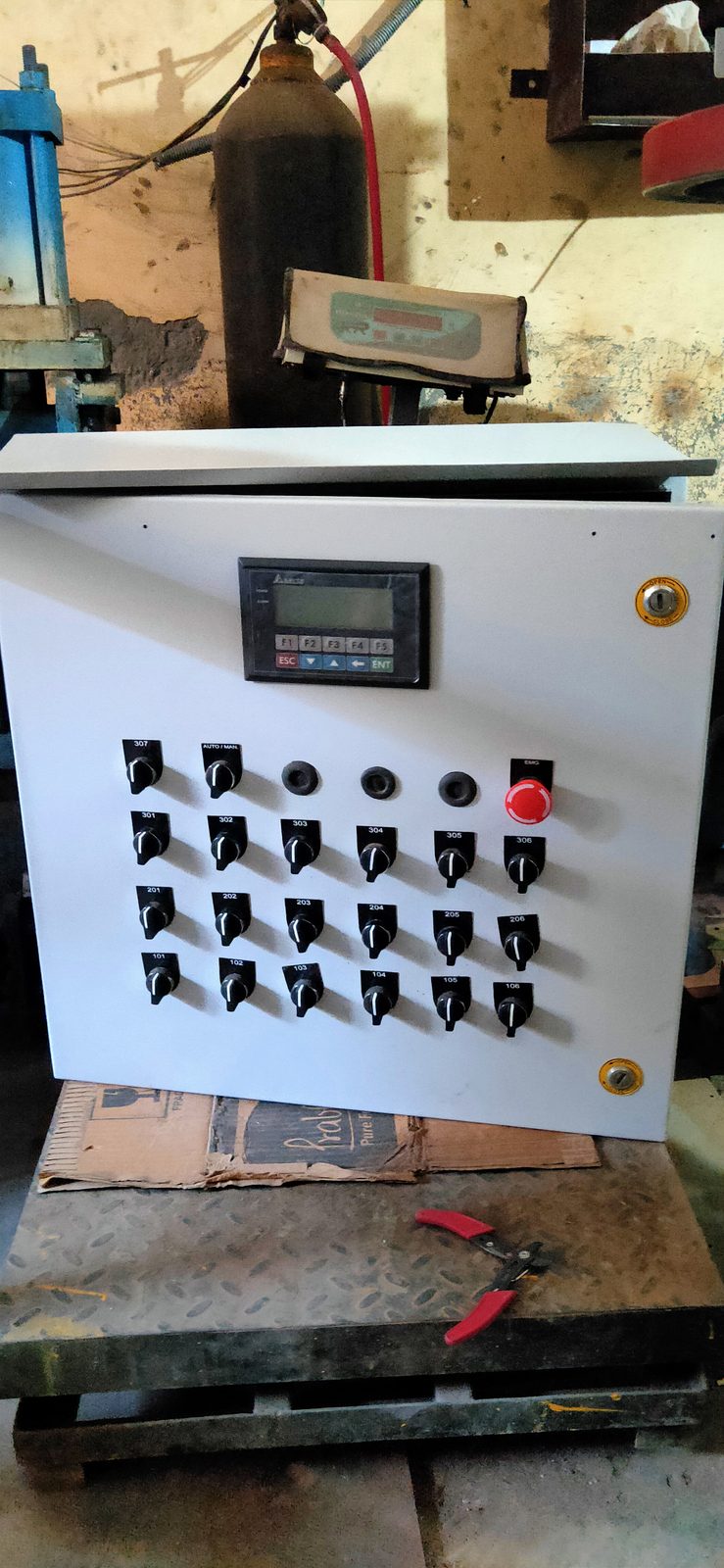 VFD and drive panel with Delta components, FutureTech Faridabad