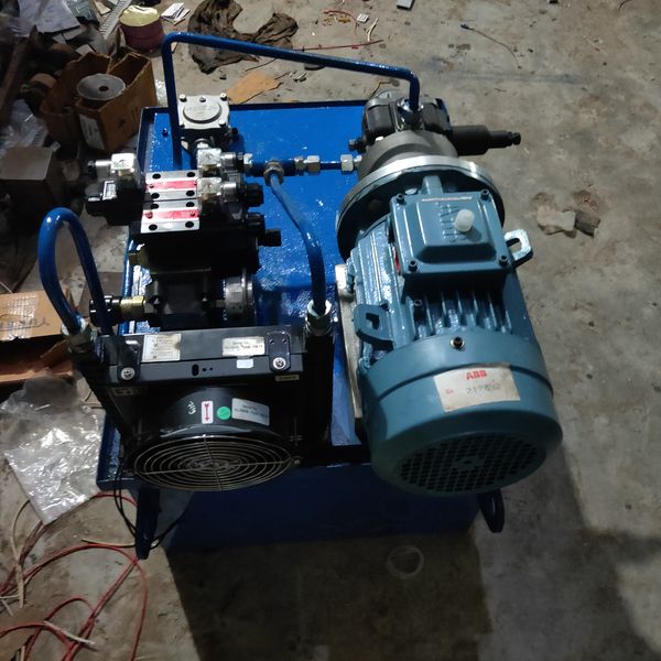 hydraulic power pack abb motor cooler