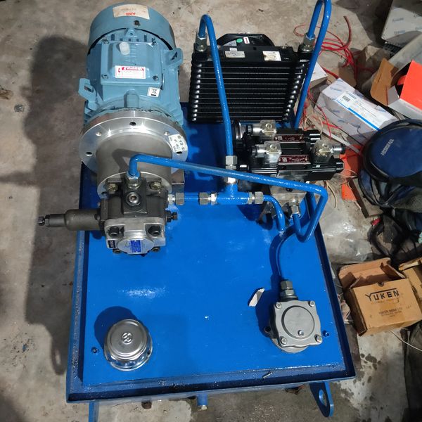 hydraulic power pack yuken valve assembly