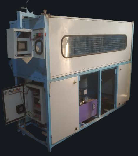 leak testing machine open cabinet