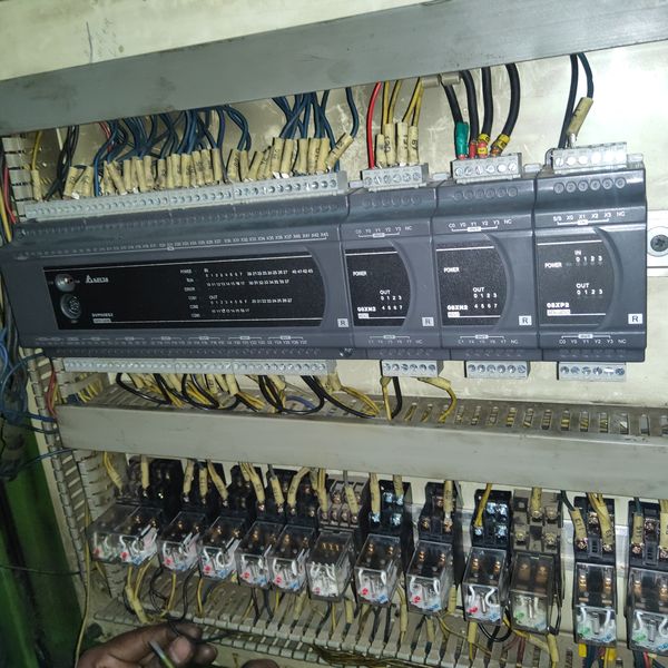 plc panel delta dvp60es2 io